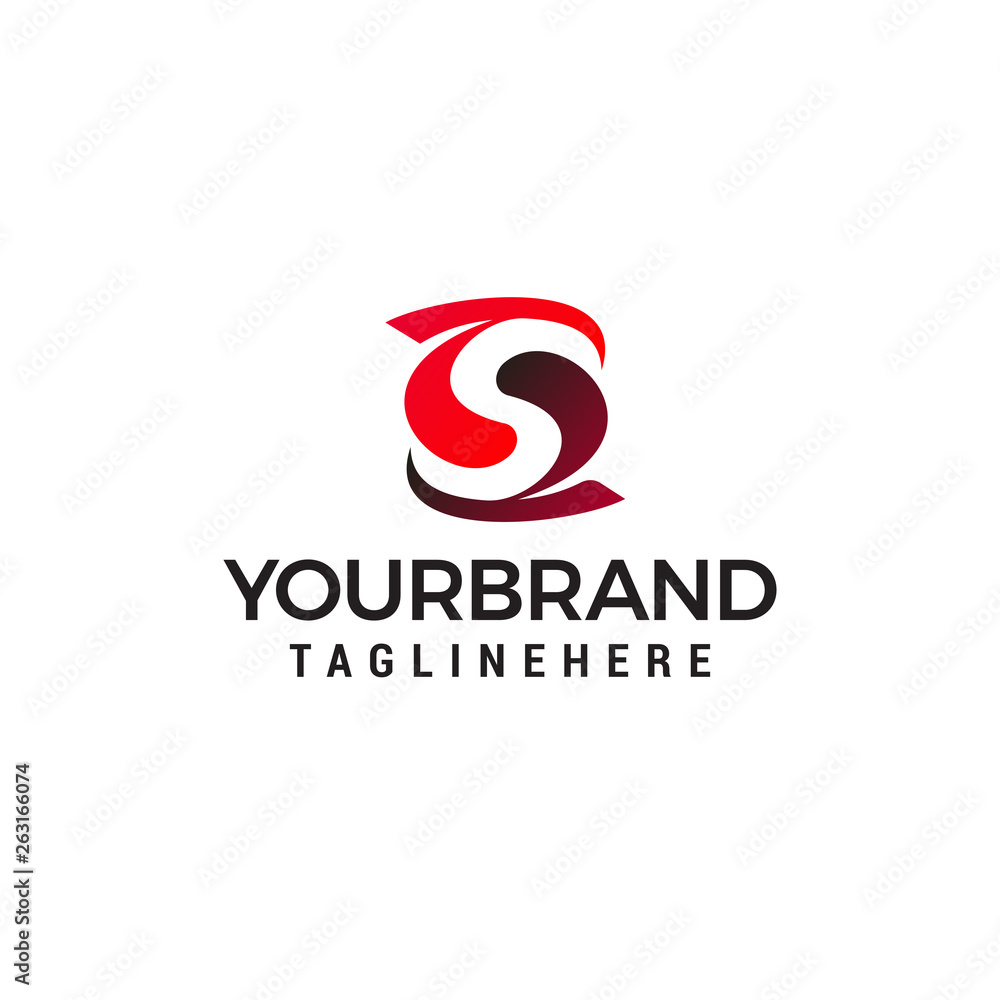 letter S logo design concept template vector letter S logo design concept template vector