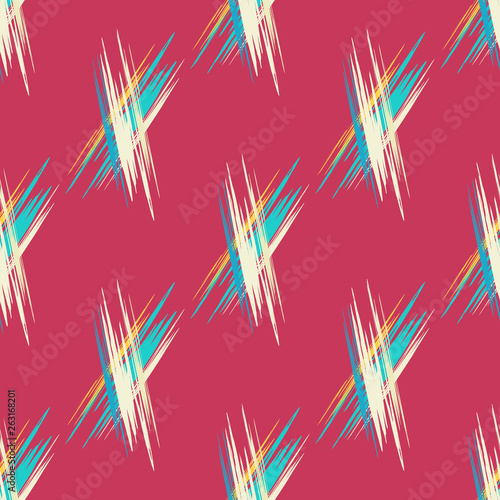 geometric abstract color seamless pattern quality illustration for your design