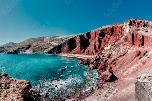 Red Beach, Santorini, Greece