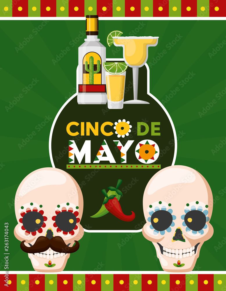 Fototapeta premium mexico cinco de mayo
