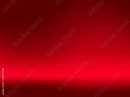 Abstract red background for web design templates, valentine, helloween, christmas, product studio room and business report with smooth gradient color.