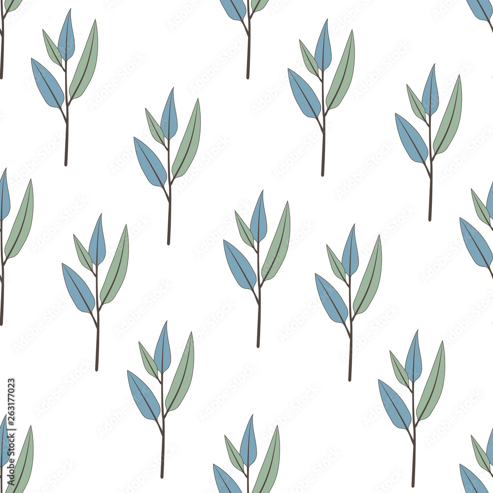 Beautiful and elegant flowers buds on the white background. Vector seamless pattern with flowers. watercolor fabric design Beautiful and elegant flowers buds on the white background. Vector seamless pattern with flowers. watercolor fabric design
