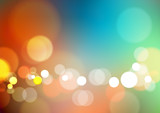 Abstract bokeh light colorful background