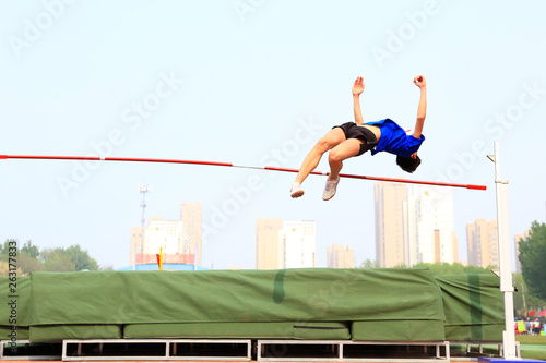 Fotografie high jump