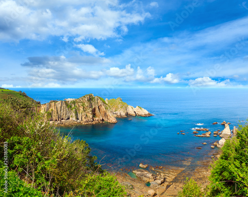 Atlantic Ocean coastline, Spain