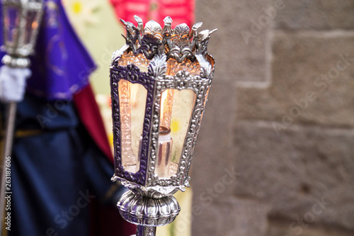 Semana Santa (Holy Week) celebrations, Malaga, Andalucia, Spain, Europe