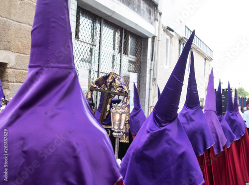 Semana Santa (Holy Week) celebrations, Malaga, Andalucia, Spain, Europe