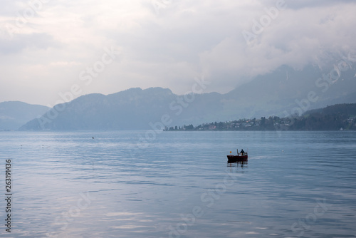 Travel On the lake Lucern © ApichartPatanaanek
