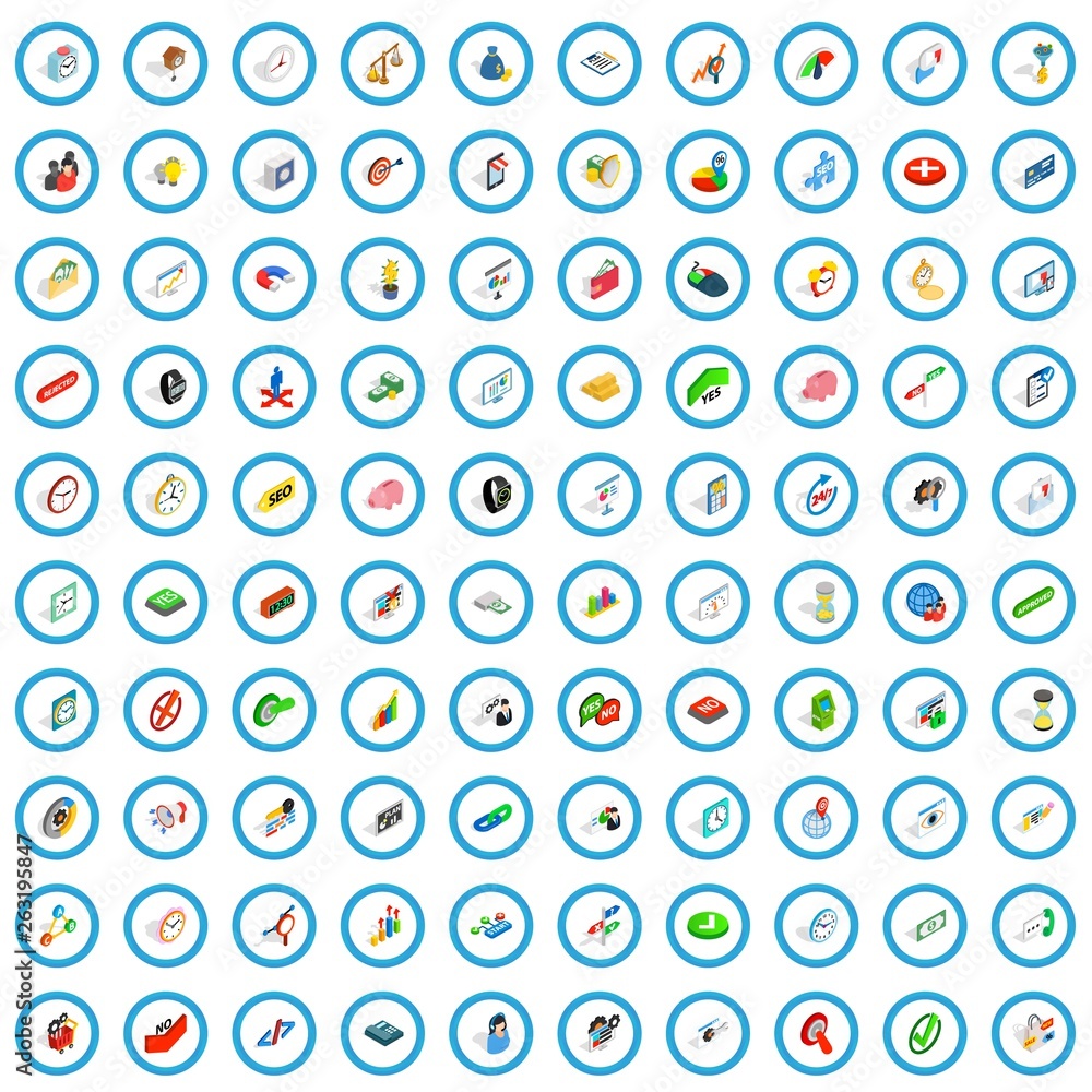 100 transaction icons set in isometric 3d style for any design vector illustration 100 transaction icons set in isometric 3d style for any design vector illustration