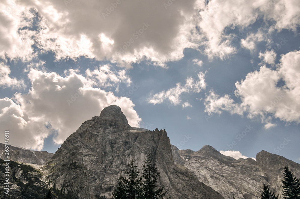 panorama of the Trentino national park