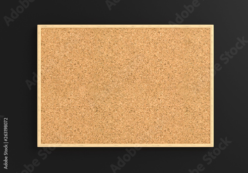 Empty corkboard background	