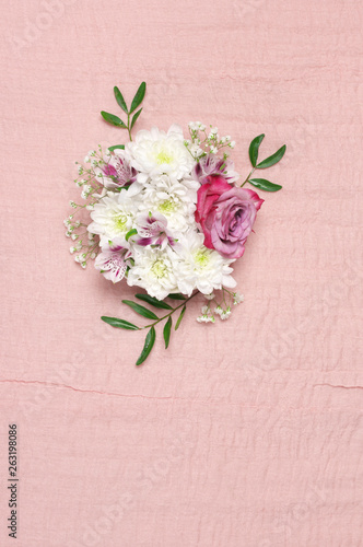 Romantic floral background