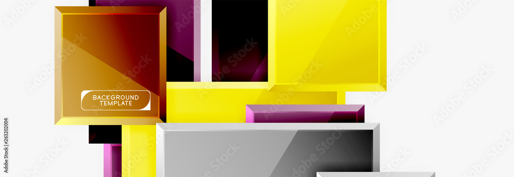 Minimal square banner abstract background Minimal square banner abstract background