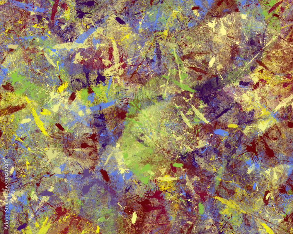 Abstract colorful art background.