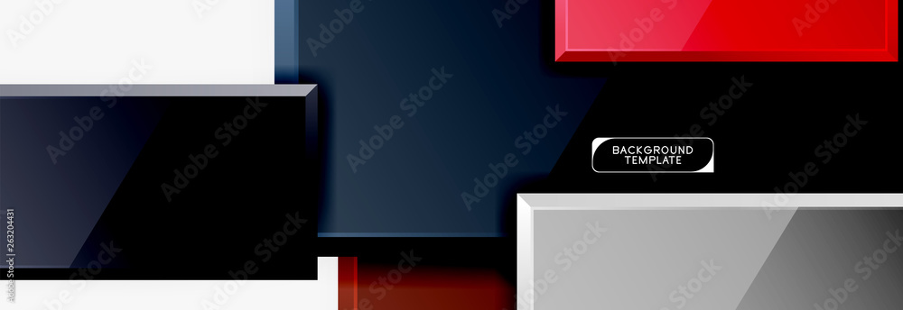 Minimal square banner abstract background Minimal square banner abstract background