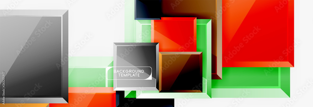 Minimal square banner abstract background Minimal square banner abstract background