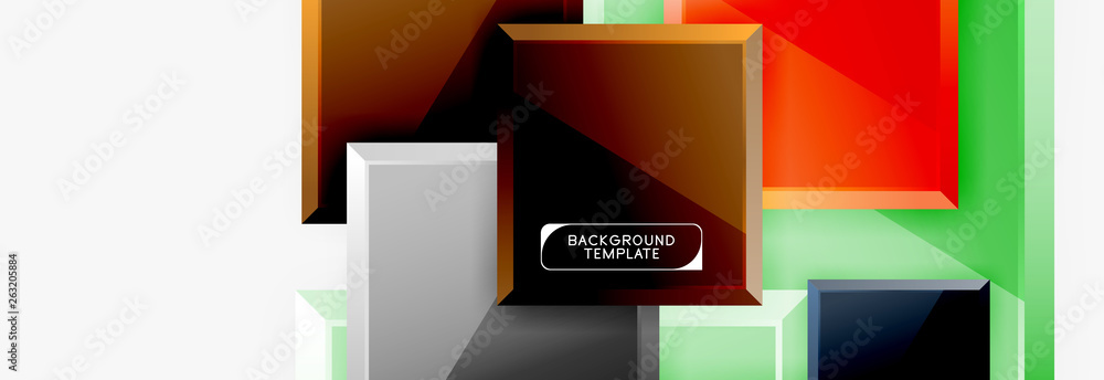 Minimal square banner abstract background Minimal square banner abstract background