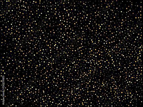 Golden glitter sparkle bubbles champagne particles © writerfantast