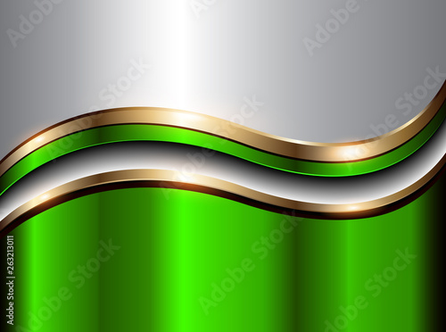 Abstract background green w...