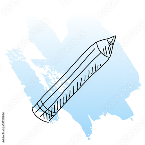 eyeliner doodle vector