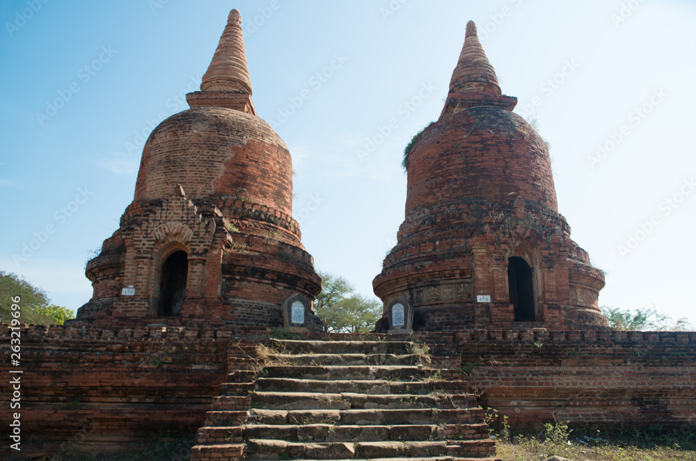 Fototapeta premium Temples in Bagan, Myanmar.