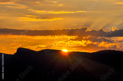 sunset in the mountains © Muharrem Kulaksız