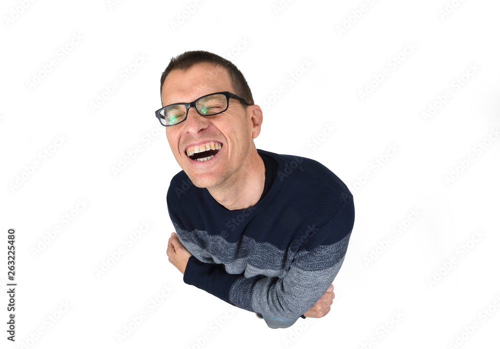 man who is laughing man who is laughing