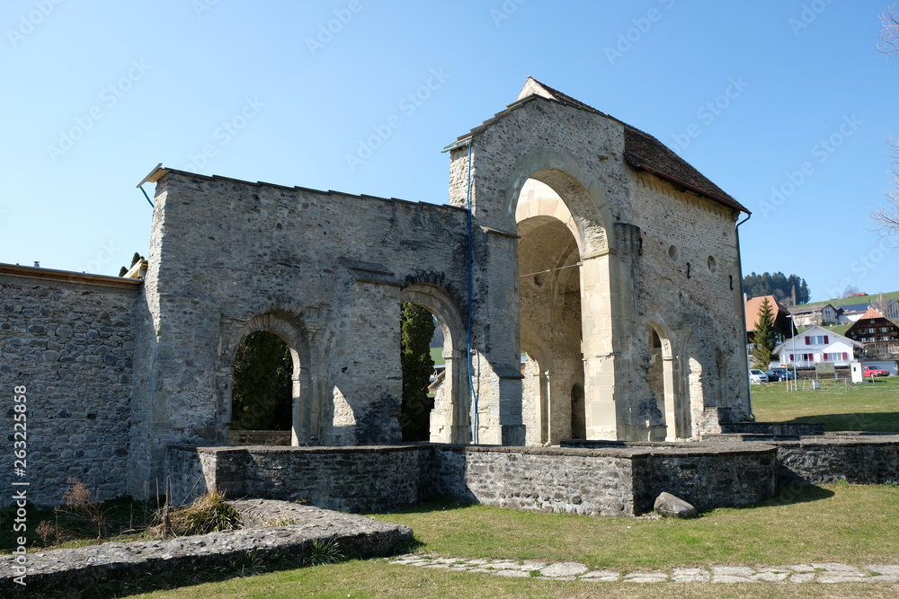 Old monastery ruin in Rueggisberg, Gantrisch