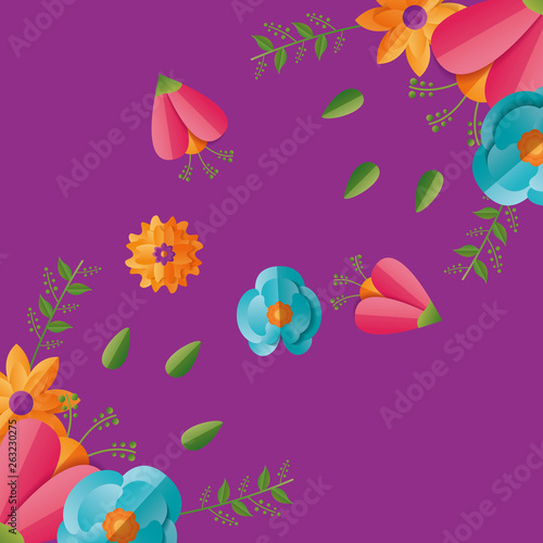 background flowers decoration