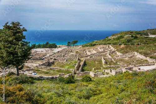 Ancient City Of Kamiros in Rhodes island, Greece