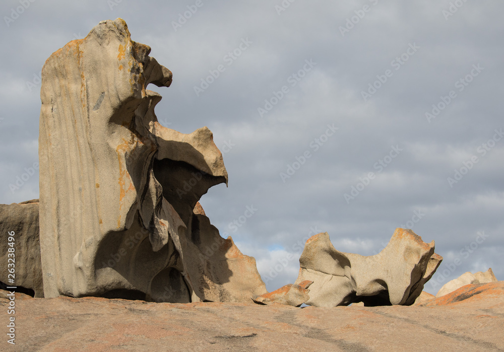 Remarkable Rocks, in the southern part of the Flinders Chase National Park.