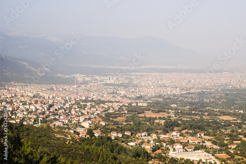 Panorama of Denizli city, Turkey © darinadreamer