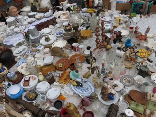 Anitique market in Europe