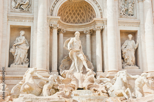 Fontanna di Trevi w Rzymie, Włochy