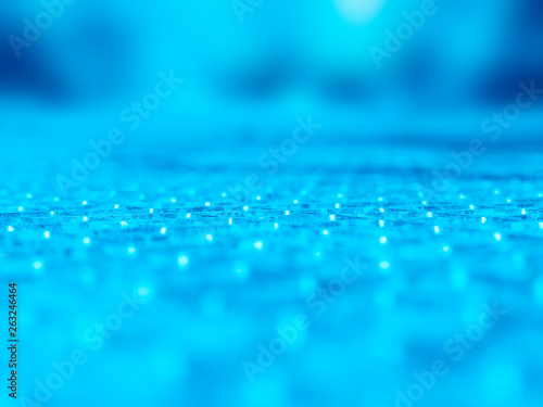 Horizontal blueish metal te...