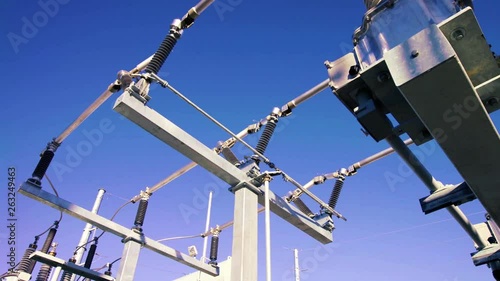 high voltage electrical substation mechanical Disconnector, electrical Isolator for Electrical Isolation Switch, Power station