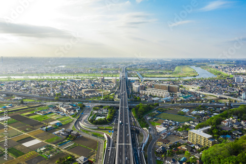 都市と交通 空撮