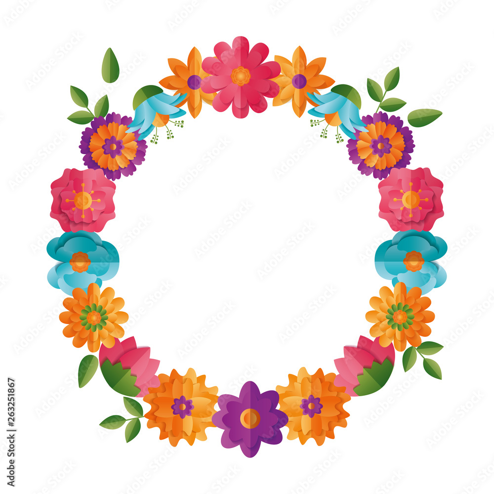 flowers wreath flora flowers wreath flora