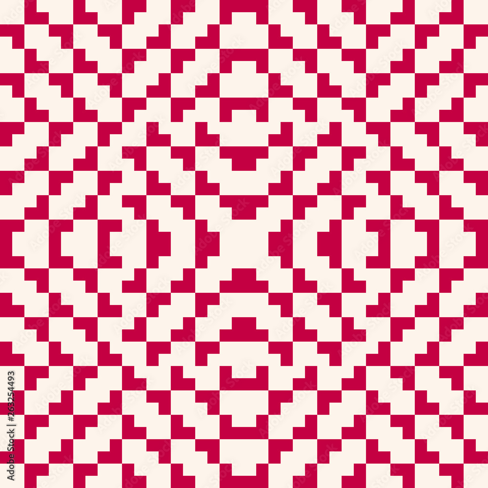 Vector seamless pattern. Traditional geometric ornament. Tribal ethnic motif Vector seamless pattern. Traditional geometric ornament. Tribal ethnic motif