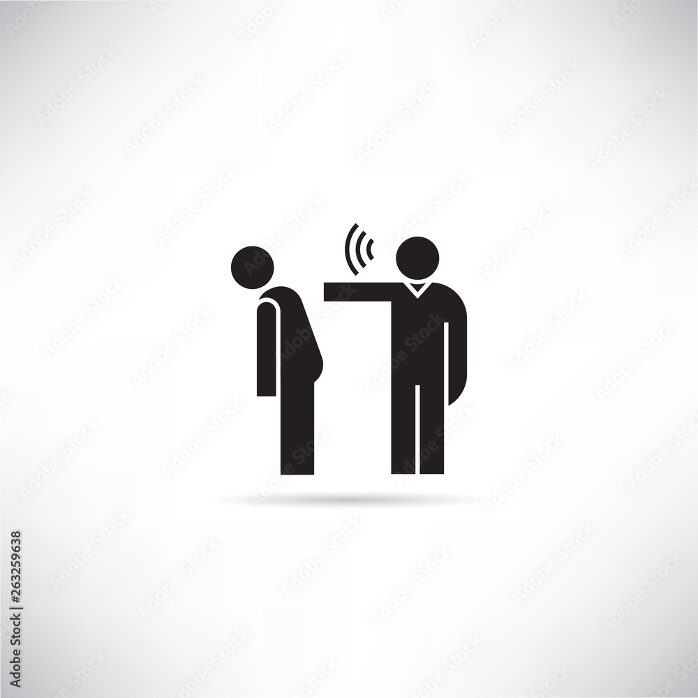 boss blaming employee icon boss blaming employee icon