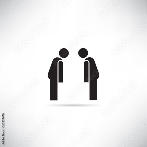 people pay respect to each others