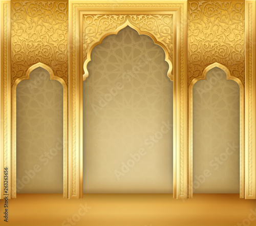 Background with Golden Arches