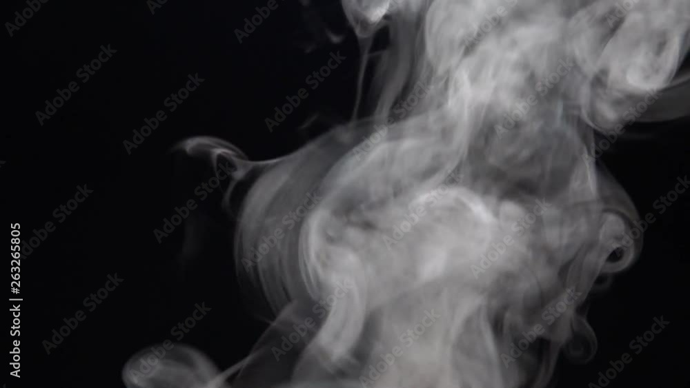 steam and smoke on black background steam and smoke on black background