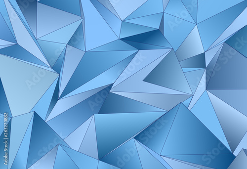 3d Triangles  abstract  background. Design wallpaper.