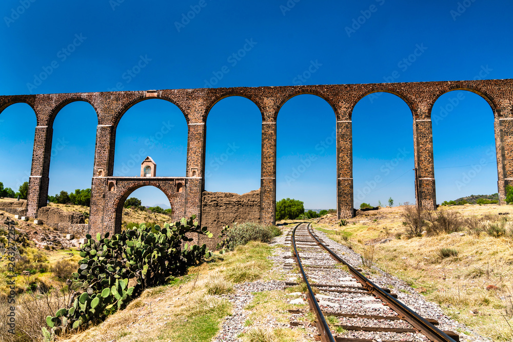 Aqueduct of Padre Tembleque in Mexico