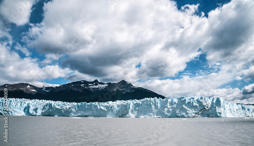 Lago Argentino and Perito Moreno Glacier in Patagonia Region of Southern Argentina