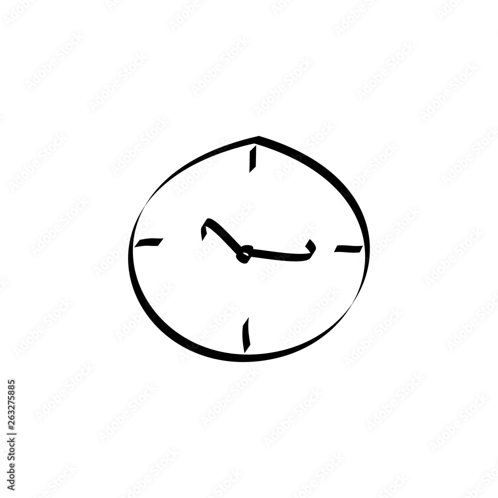 watch hand drawn decoration vector watch hand drawn decoration vector