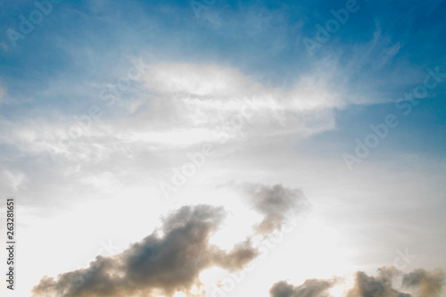 evening sky