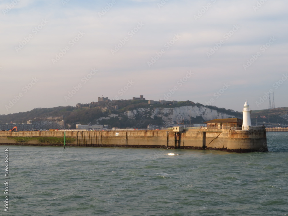Dover und der Hafen