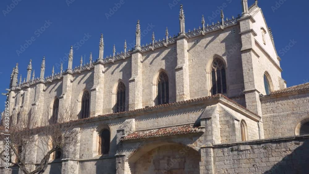 Cartuja de Miraflores monastery, Burgos, Castilla y Leon, Spain. Cartuja de Miraflores monastery, Burgos, Castilla y Leon, Spain.